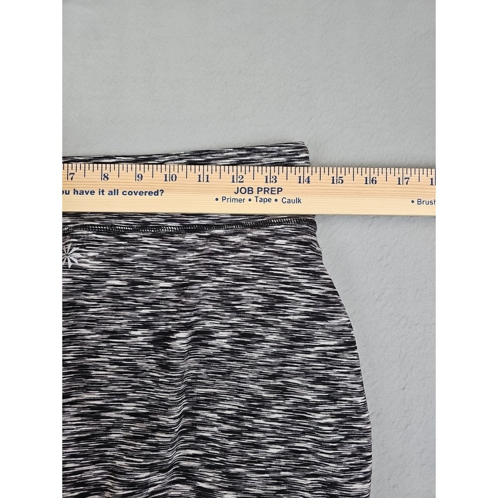 Athleta Skort Women's Small Contender 2-in-1 Skirt Gray Black Space Dye 268536 - Picture 8 of 8